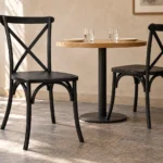 Crossback Stuhl Schwarz – Anwendungsbeispiel
