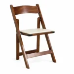 Klappstuhl Mahagoni Braun – Produktansicht